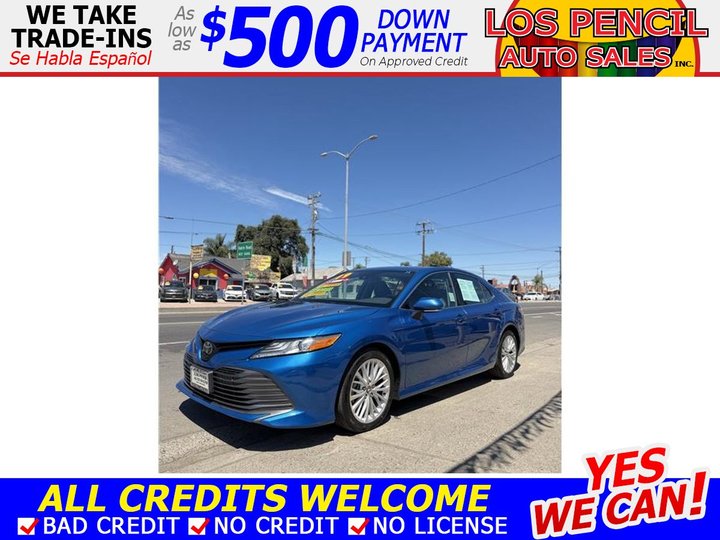 2019 TOYOTA CAMRY for sale in MODESTO