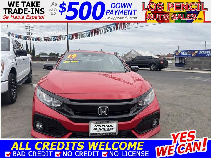 2019 HONDA CIVIC for sale in MODESTO