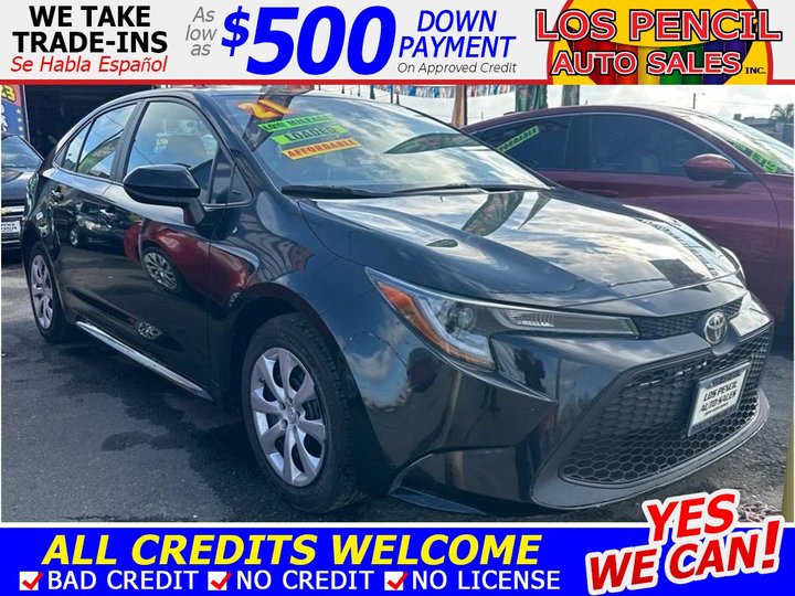 2021 TOYOTA COROLLA for sale in MODESTO