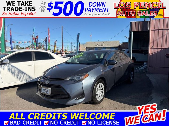 2018 TOYOTA COROLLA for sale in MODESTO