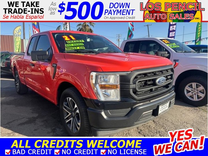2021 FORD F150 SUPER CAB for sale in MODESTO