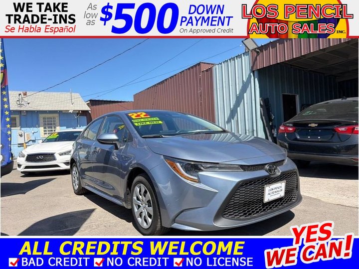 2022 TOYOTA COROLLA for sale in MODESTO