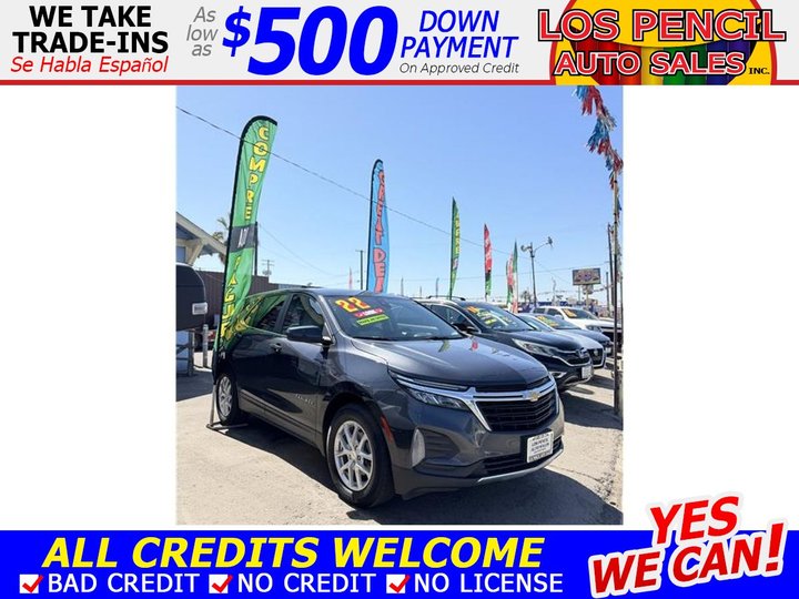 2022 CHEVROLET EQUINOX for sale in MODESTO