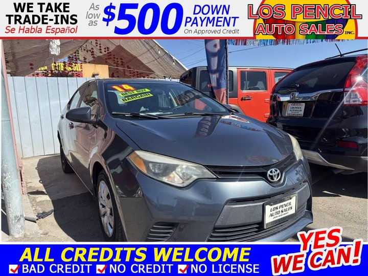 2014 TOYOTA COROLLA for sale in MODESTO