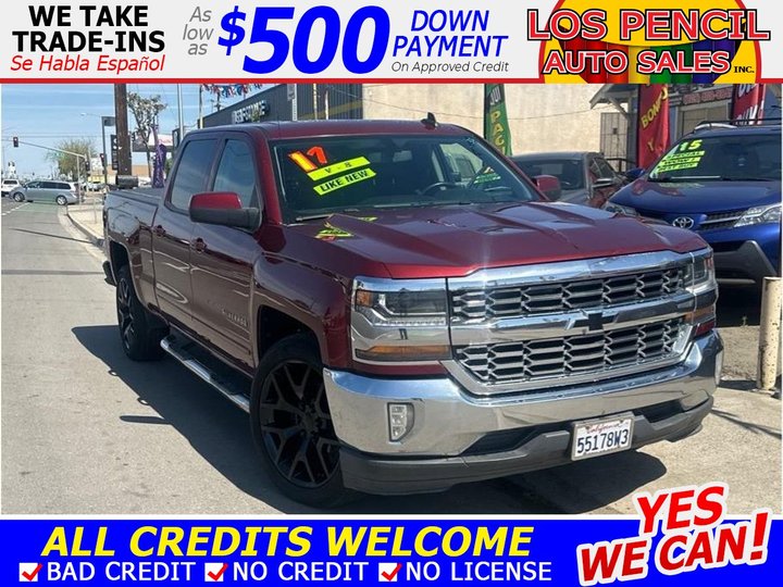 2017 CHEVROLET SILVERADO 1500 CREW CAB for sale in MODESTO