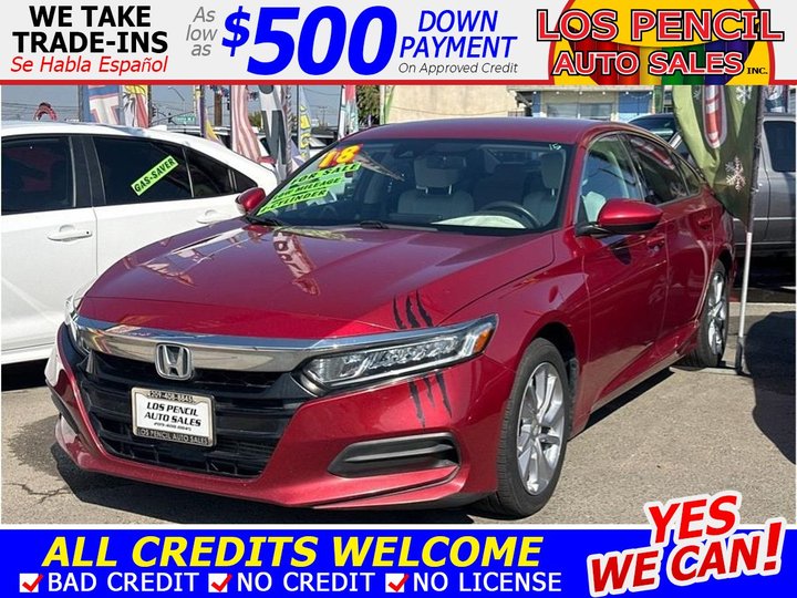 2018 HONDA ACCORD for sale in MODESTO