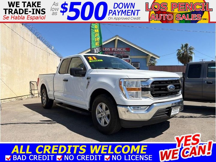 2021 FORD F150 SUPER CAB for sale in MODESTO