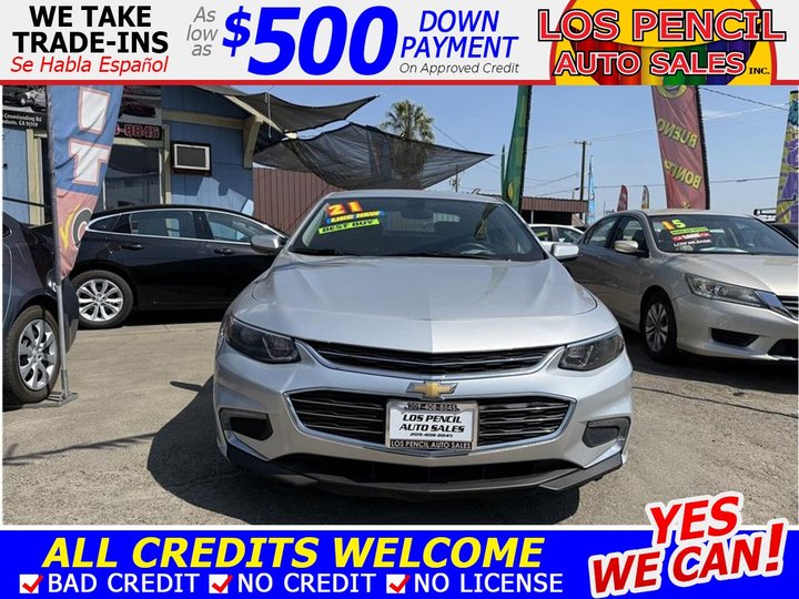 2018 CHEVROLET MALIBU for sale in MODESTO
