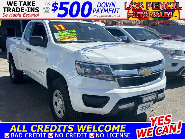 2017 CHEVROLET COLORADO EXTENDED CAB for sale in MODESTO