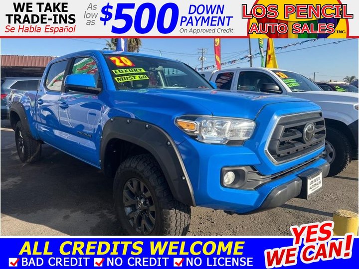 2020 TOYOTA TACOMA DOUBLE CAB for sale in MODESTO