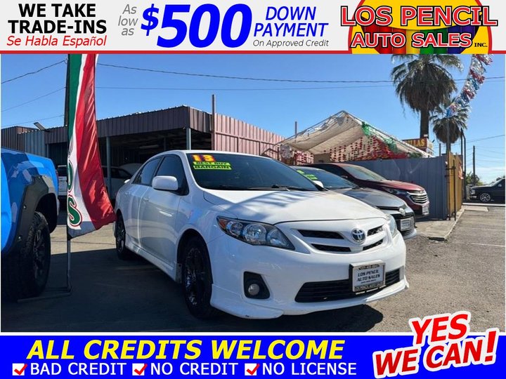 2013 TOYOTA COROLLA for sale in MODESTO