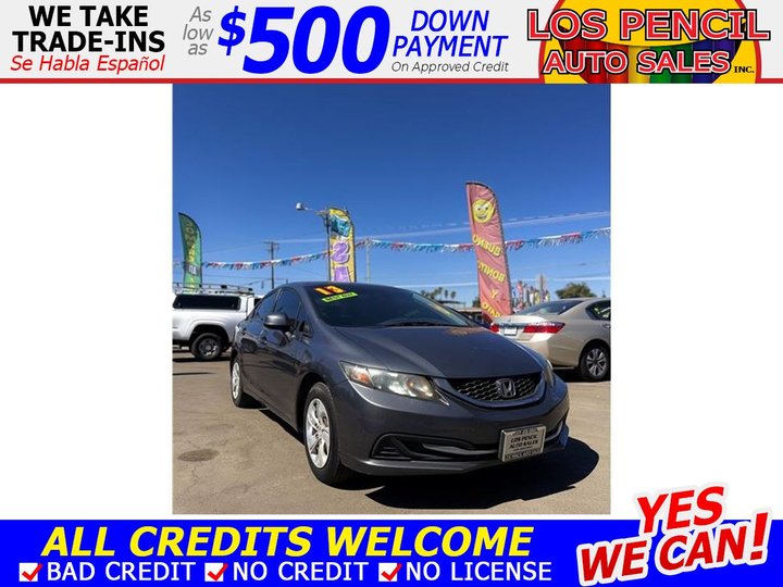 2013 HONDA CIVIC for sale in MODESTO
