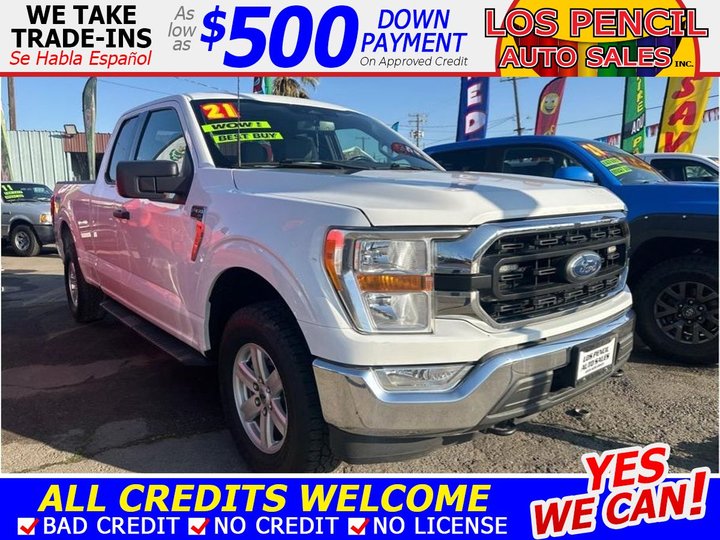 2021 FORD F150 SUPER CAB for sale in MODESTO