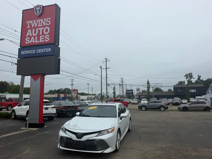 2018 TOYOTA CAMRY HYBRID for sale in LANSING