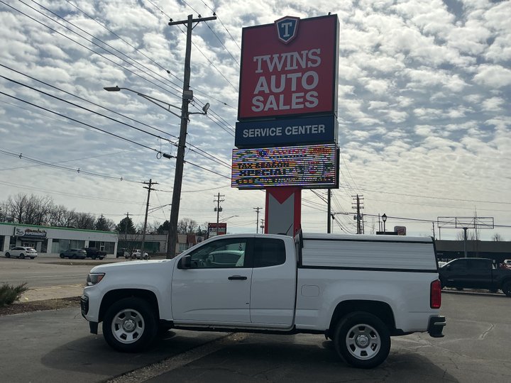 2021 CHEVROLET COLORADO EXTENDED CAB for sale in LANSING