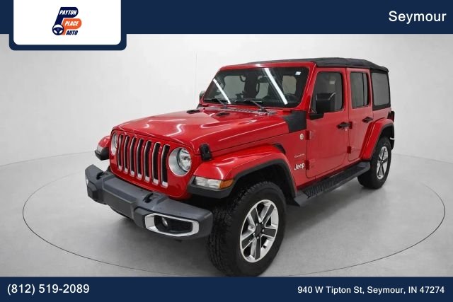 2018 JEEP WRANGLER UNLIMITED for sale in SEYMOUR