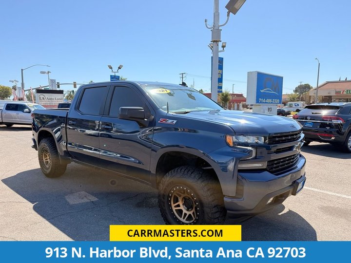 2021 CHEVROLET SILVERADO 1500 CREW CAB for sale in SANTA ANA