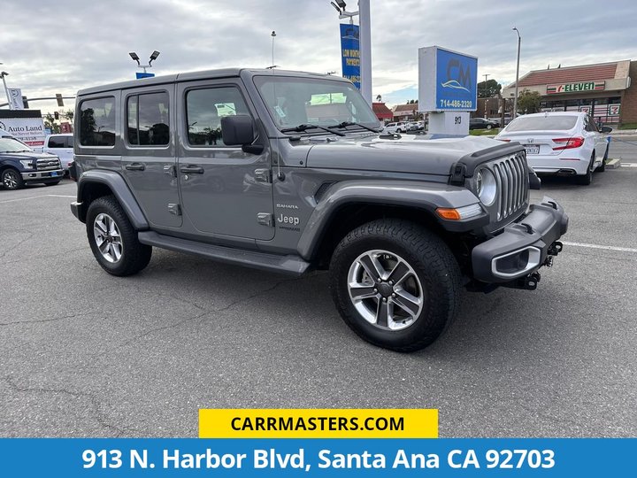 2019 JEEP WRANGLER UNLIMITED for sale in SANTA ANA