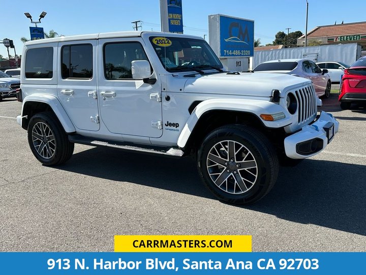 2022 JEEP WRANGLER UNLIMITED 4XE for sale in SANTA ANA