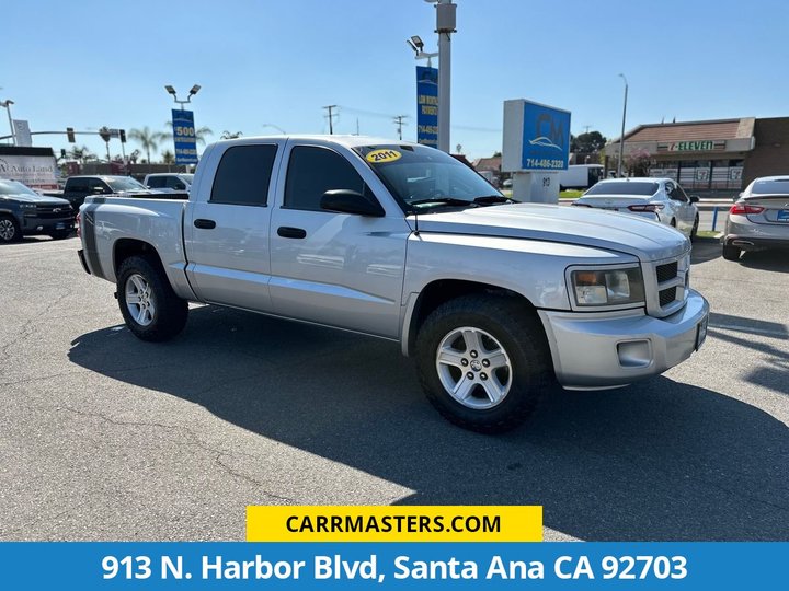 2011 RAM DAKOTA CREW CAB for sale in SANTA ANA