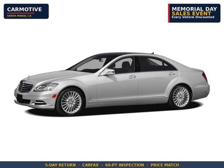 2012 MERCEDES-BENZ S-CLASS for sale in SANTA MARIA
