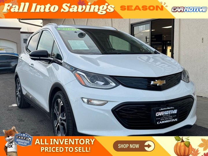 Summit White, 2020 CHEVROLET BOLT EV Image 