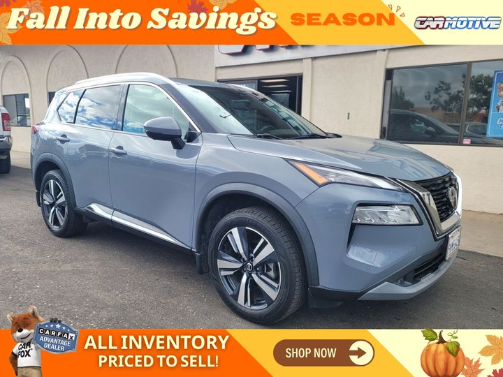 Boulder Gray Pearl, 2021 NISSAN ROGUE Image 