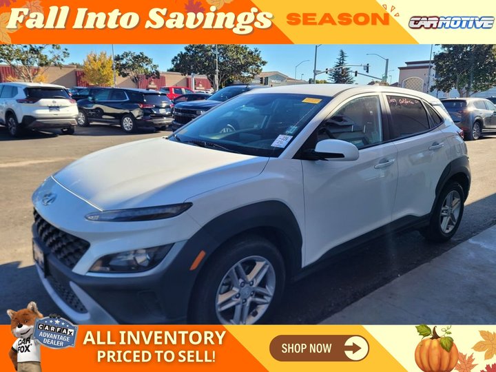 Lunar White, 2022 HYUNDAI KONA Image 