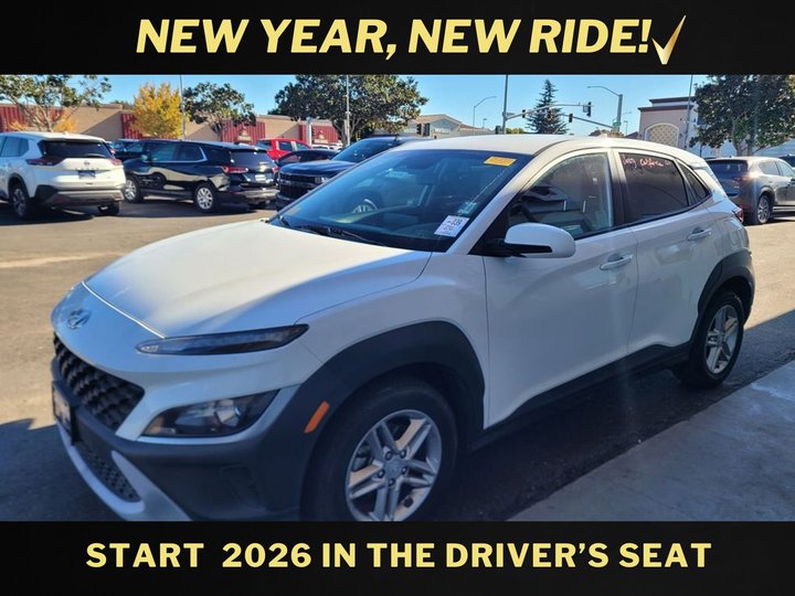 Lunar White, 2022 HYUNDAI KONA Image 