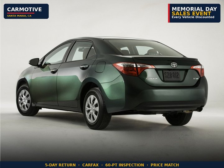 2014 TOYOTA COROLLA for sale in SANTA MARIA