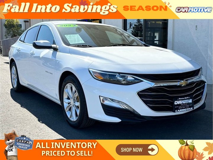 Summit White, 2023 CHEVROLET MALIBU Image 