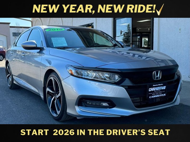2018 HONDA ACCORD for sale in SANTA MARIA
