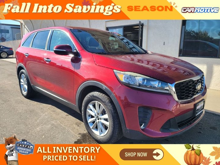 Passion Red, 2019 KIA SORENTO Image 