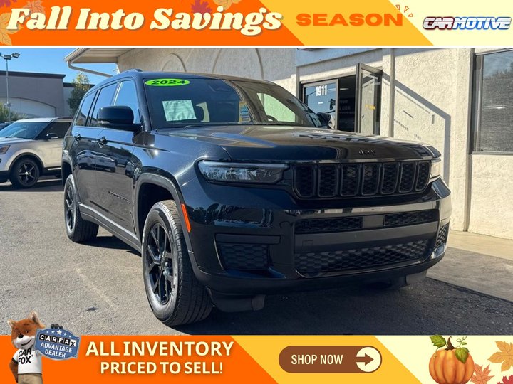 Diamond Black Crystal Pearlcoat, 2024 JEEP GRAND CHEROKEE L Image 