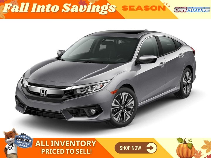 Modern Steel Metallic, 2016 HONDA CIVIC Image 