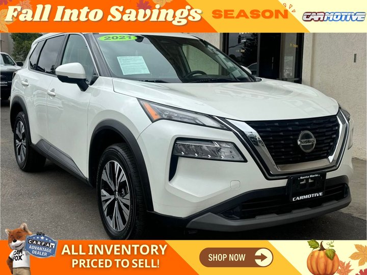 Pearl White Tricoat, 2021 NISSAN ROGUE Image 