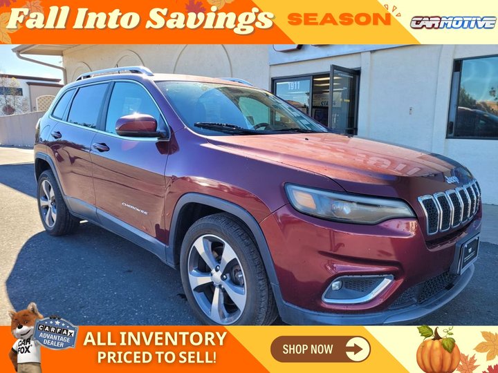 Velvet Red Pearlcoat, 2019 JEEP CHEROKEE Image 