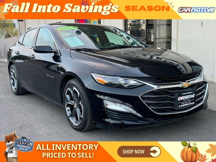 Black Metallic, 2022 CHEVROLET MALIBU Image 