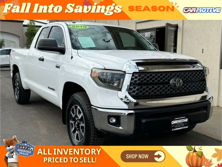 Super White, 2018 TOYOTA TUNDRA Image 