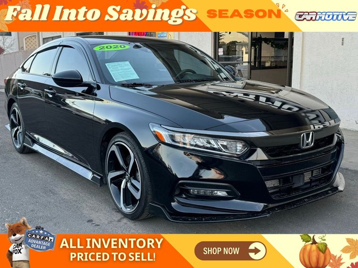Crystal Black Pearl, 2020 HONDA ACCORD Image 