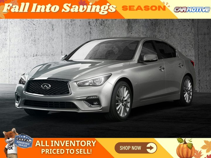 Graphite Shadow, 2021 INFINITI Q50 Image 