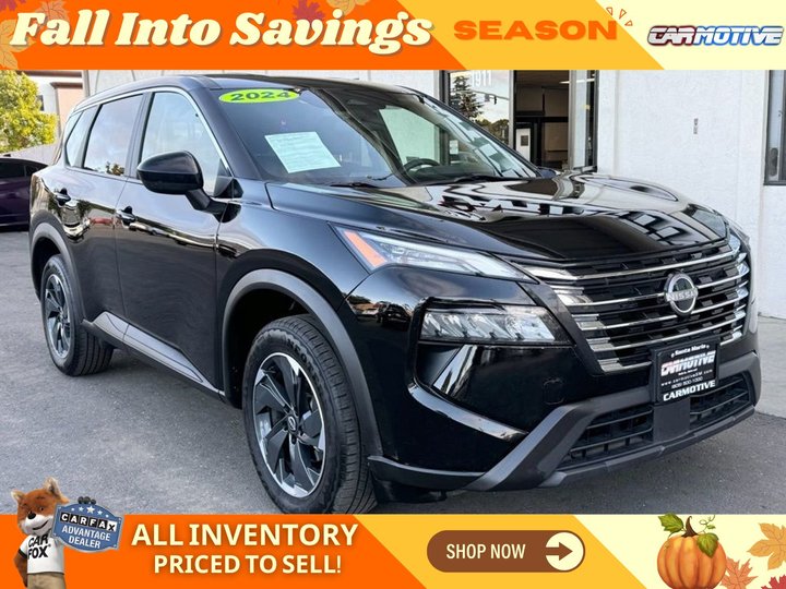 Super Black, 2024 NISSAN ROGUE Image 