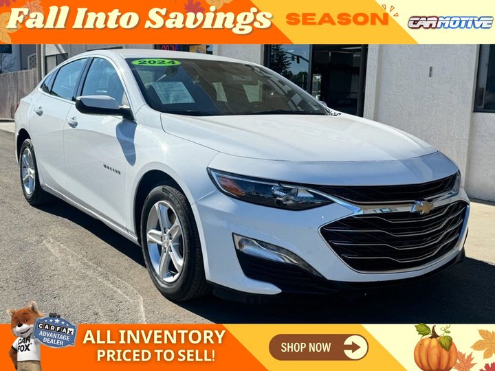 Summit White, 2024 CHEVROLET MALIBU Image 