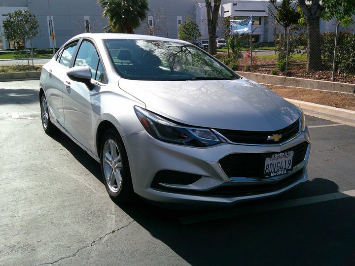 2018 CHEVROLET CRUZE for sale in CORONA