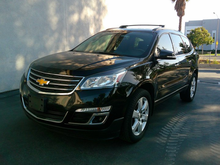 2017 CHEVROLET TRAVERSE for sale in CORONA
