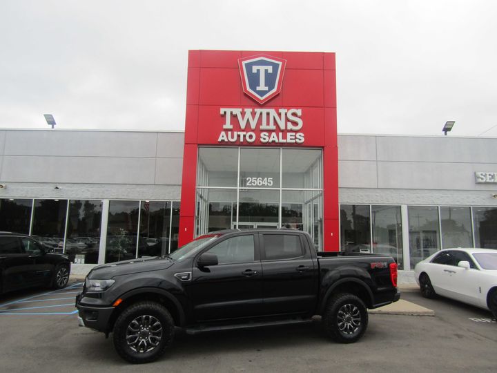 BLACK, 2021 FORD RANGER SUPERCREW Image 