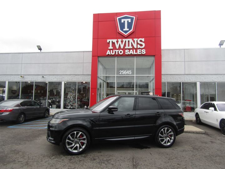 BLACK, 2019 LAND ROVER RANGE ROVER SPORT Image 