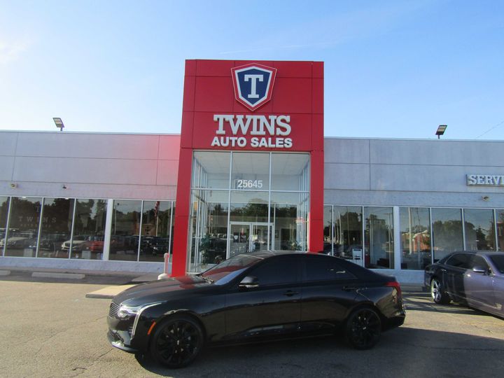 BLACK, 2020 CADILLAC CT4 Image 