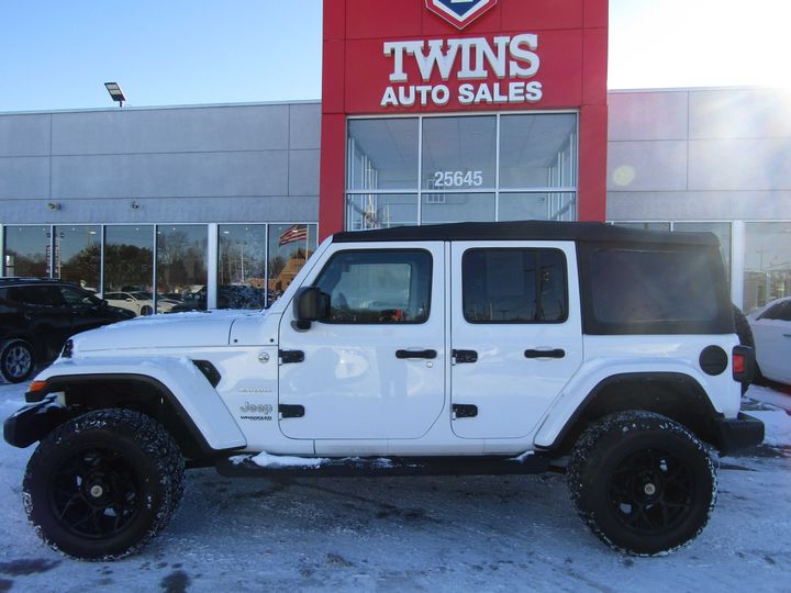 2022 JEEP WRANGLER UNLIMITED for sale in REDFORD