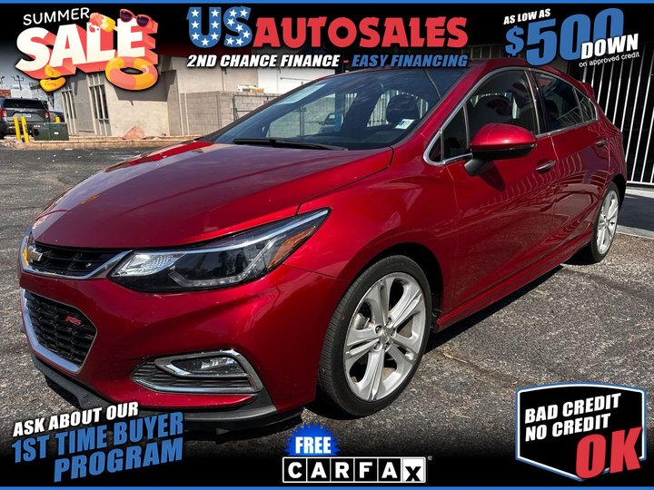 2018 CHEVROLET CRUZE for sale in LAS VEGAS